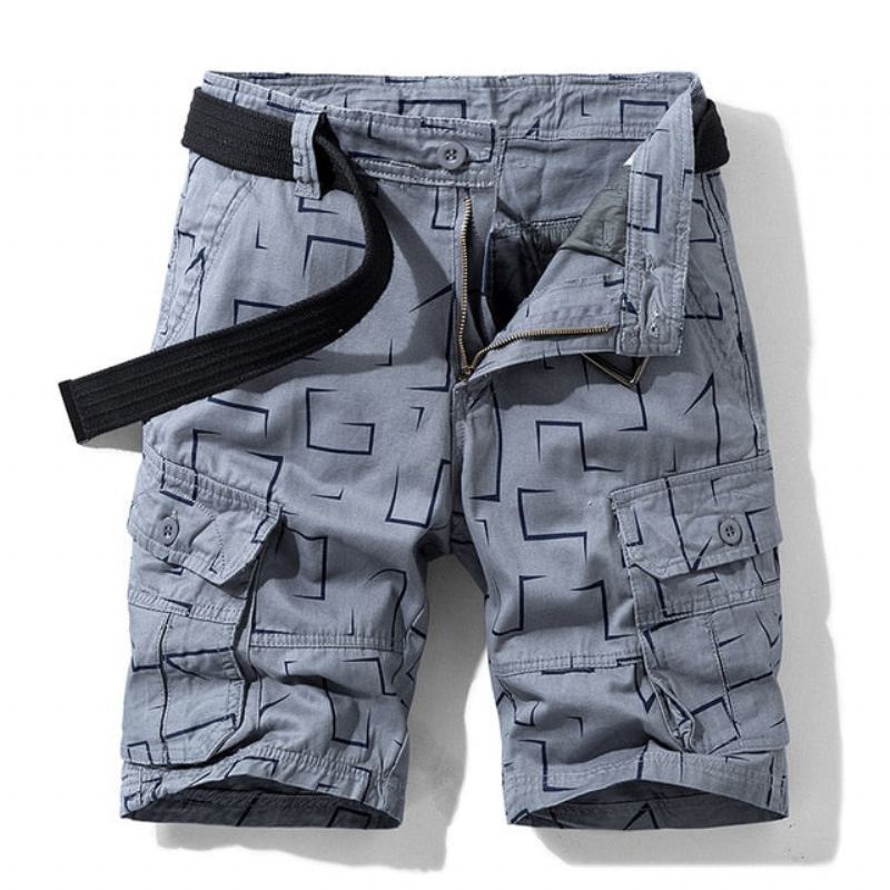 Unikt Mönster Cargo Shorts