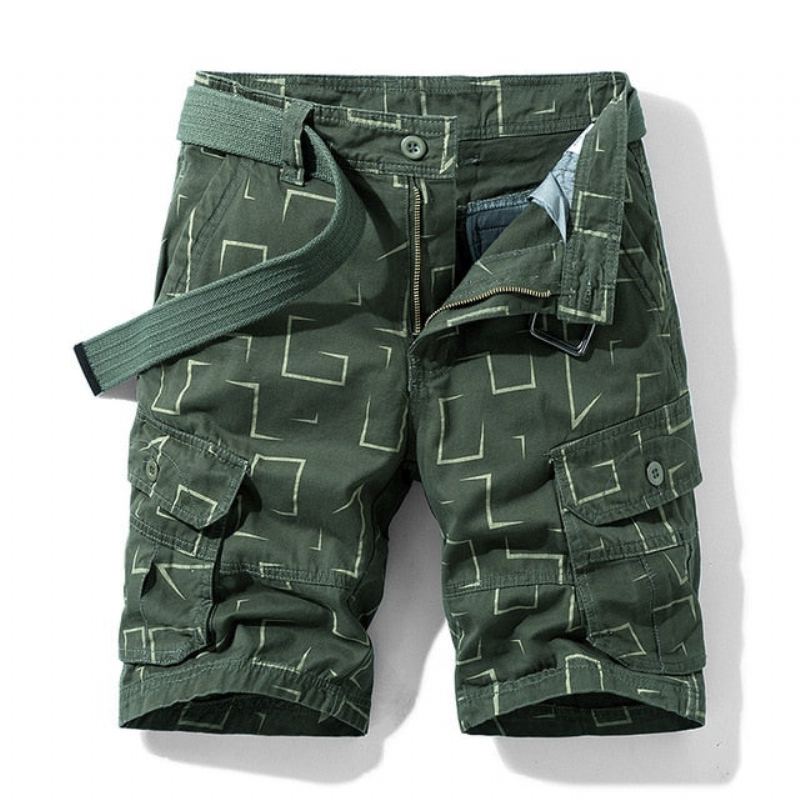 Unikt Mönster Cargo Shorts