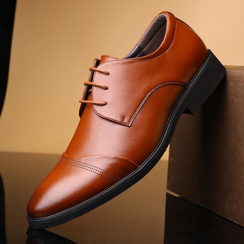 Affärsman Eleganta Oxford Skor