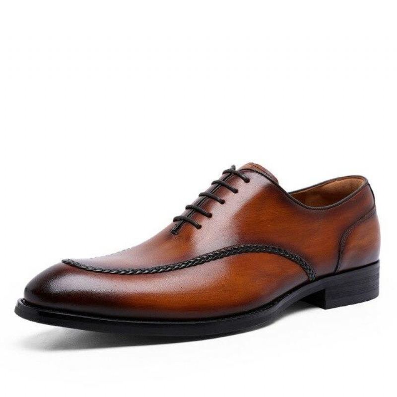 Brogues Retro Gentleman Oxford Skor