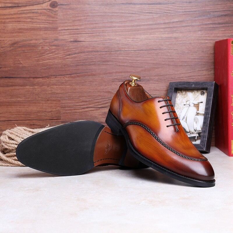 Brogues Retro Gentleman Oxford Skor