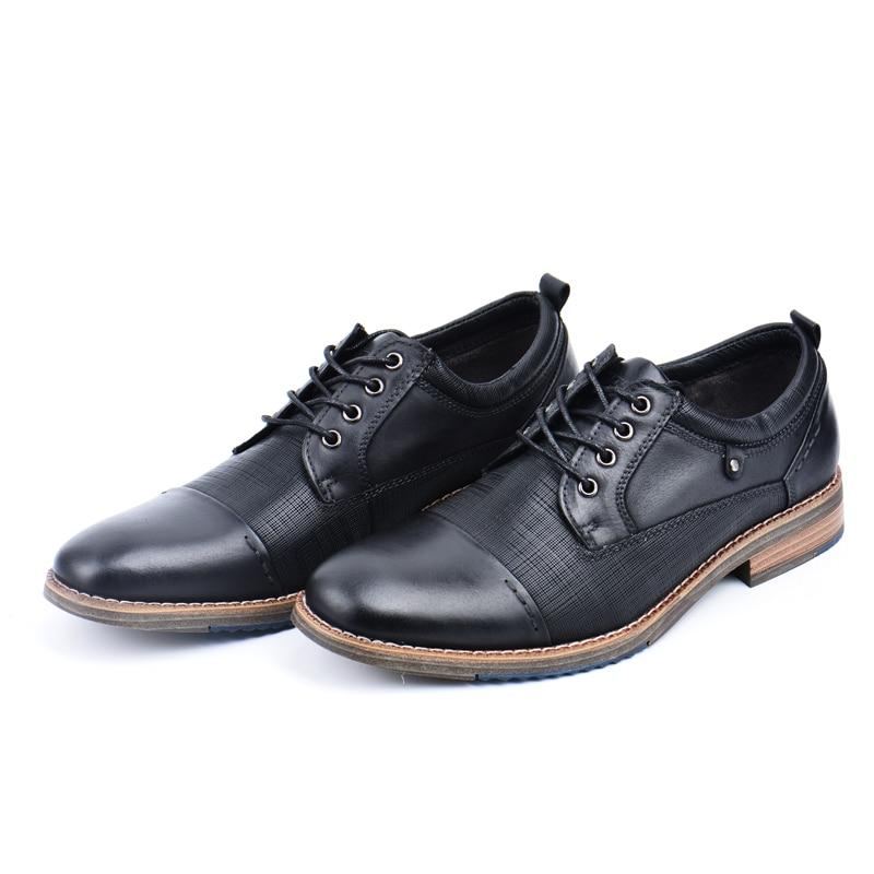 Designer Business Man Läder Oxford Skor