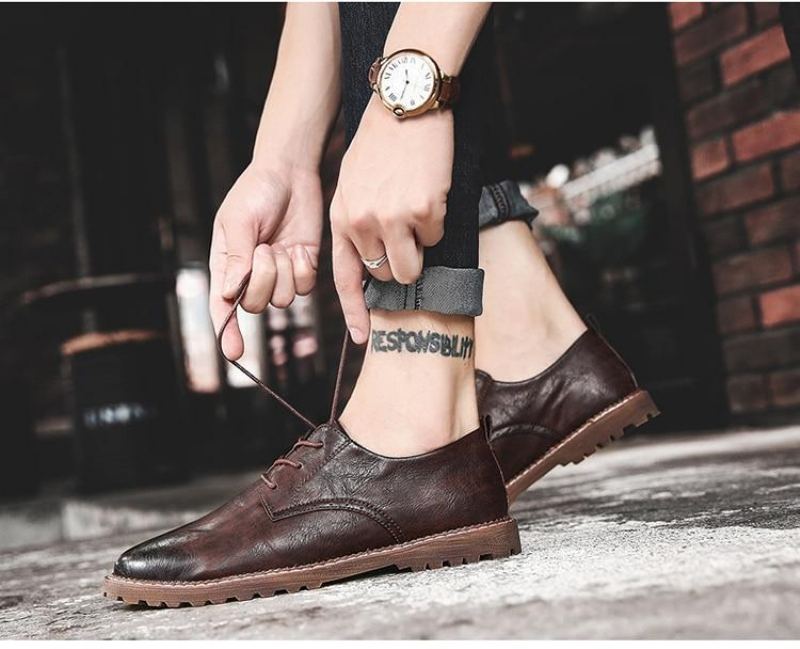 Designer Flats Man Casual Shoes