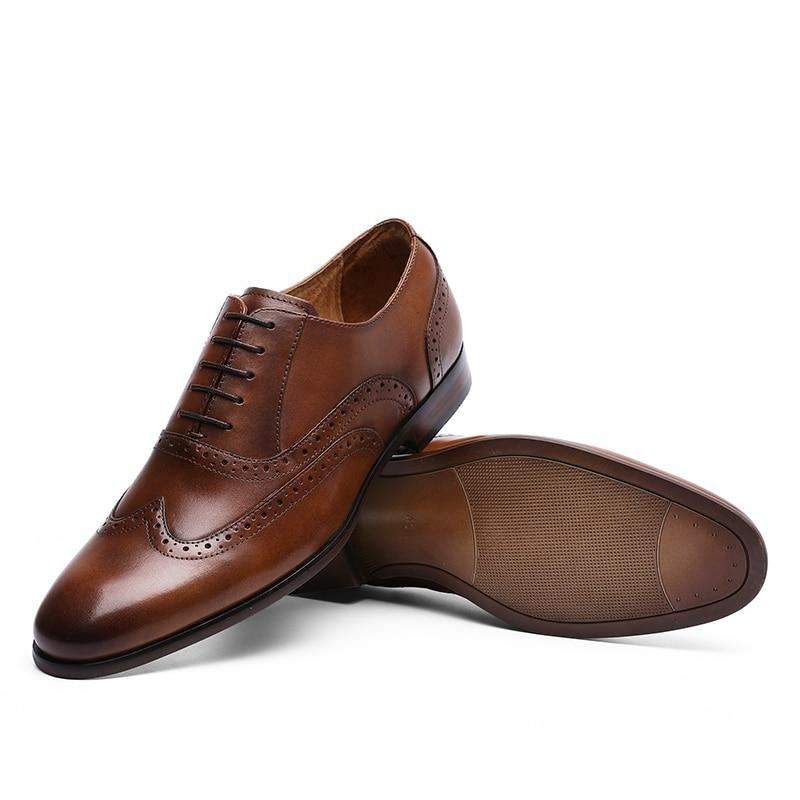 Grain Äkta Läder Oxfords Style Bullock