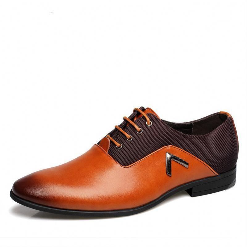 Läder Elegant Design Casual Oxfords