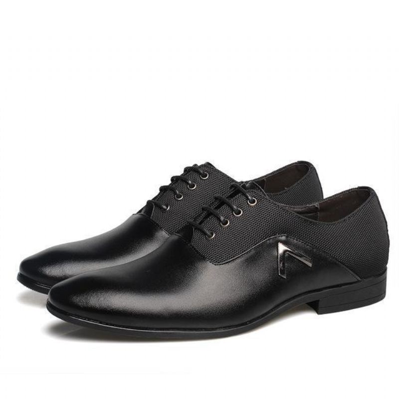 Läder Elegant Design Casual Oxfords