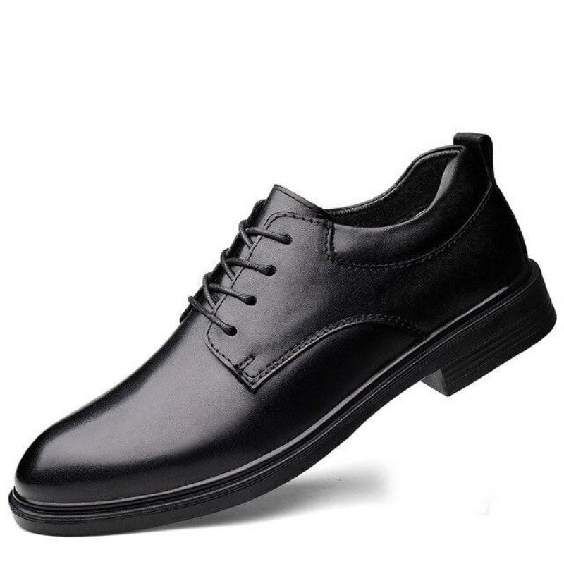 Läder Oxford Skor Milano Style