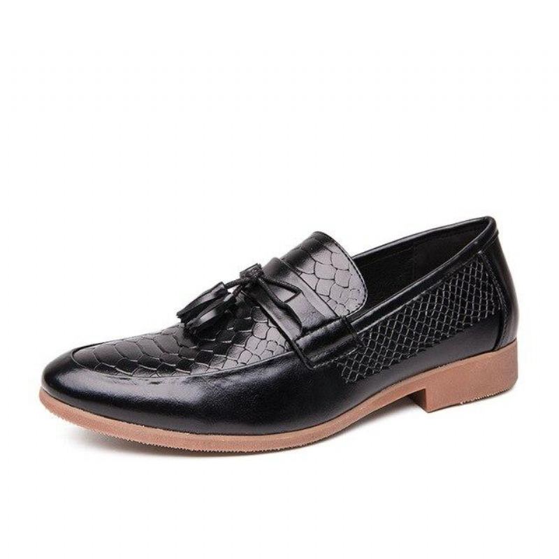 Lyxiga Handgjorda Loafers