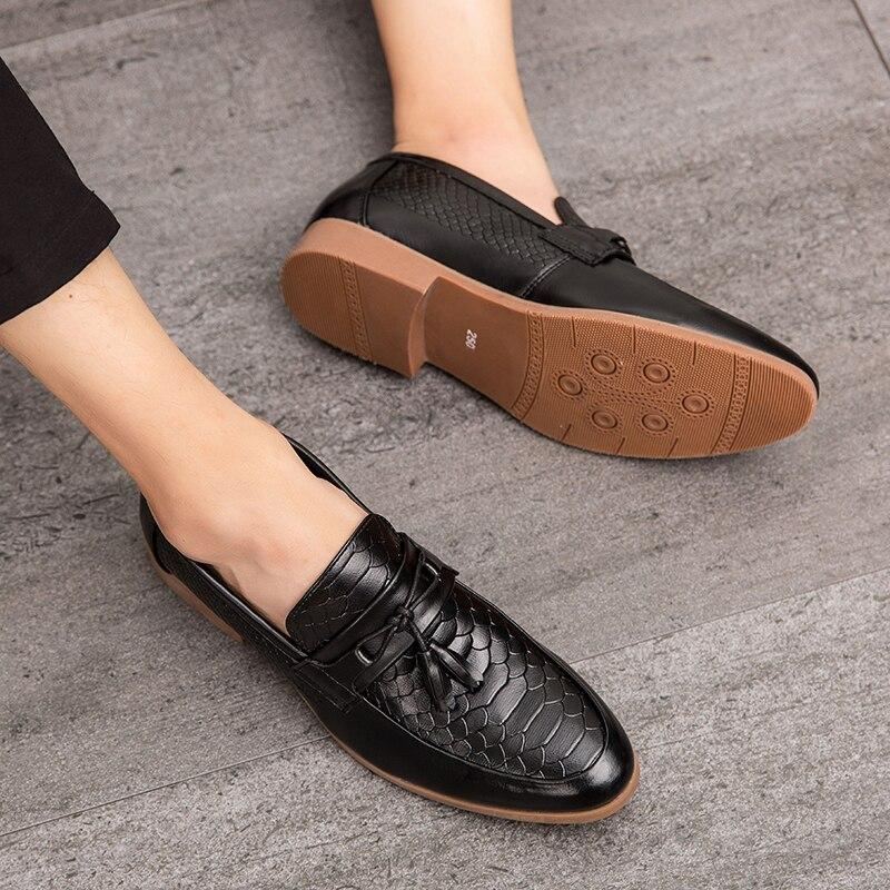 Lyxiga Handgjorda Loafers