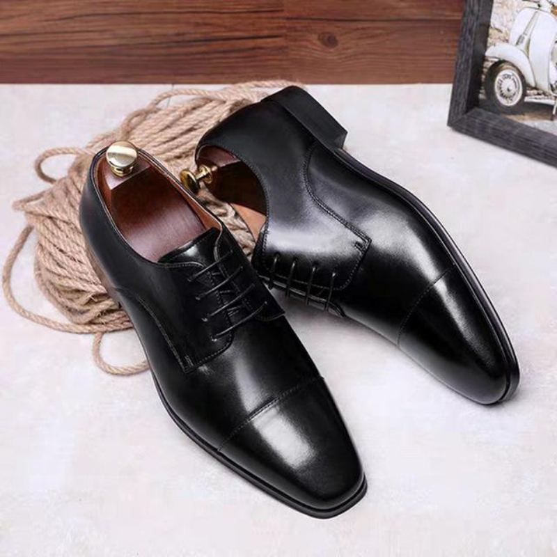 Square Toe Business Dress Shoes