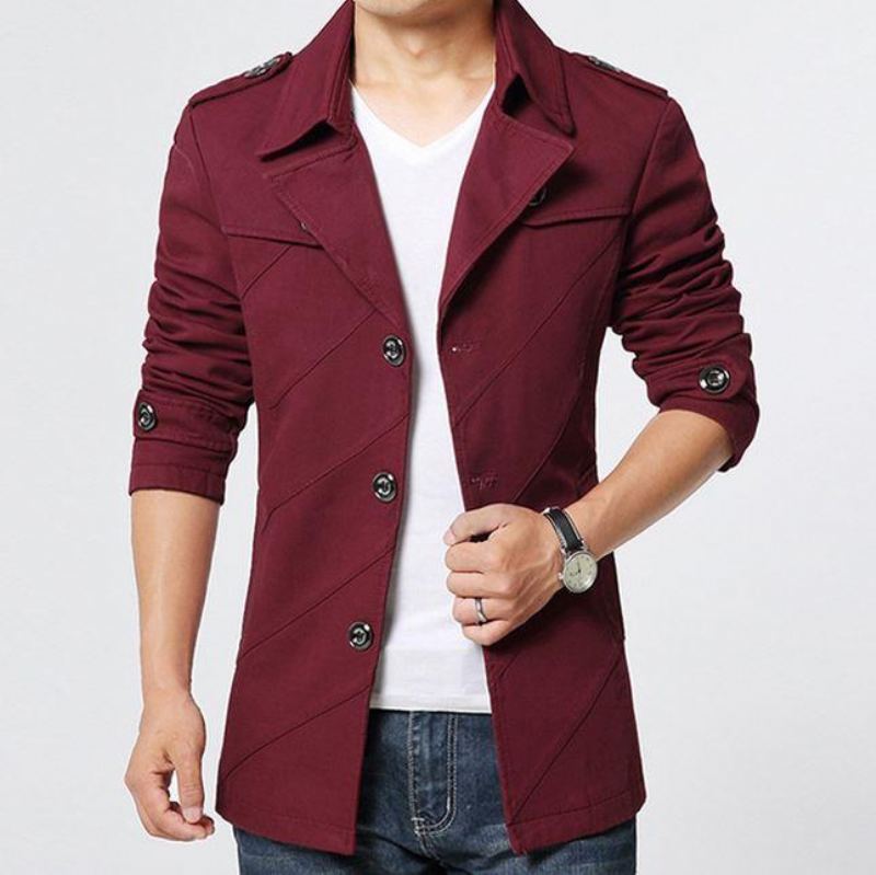 Cotton Parka Long Blazer