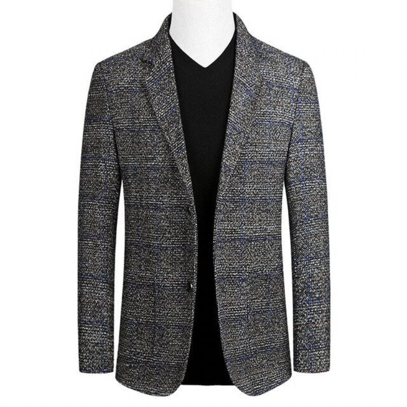 Enkelknäppt Business Casual Blazer