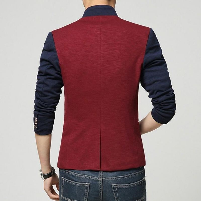 Mode Patchwork Casual Blazer