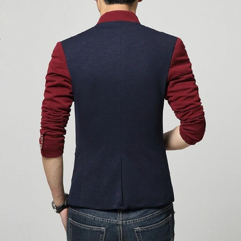 Mode Patchwork Casual Blazer