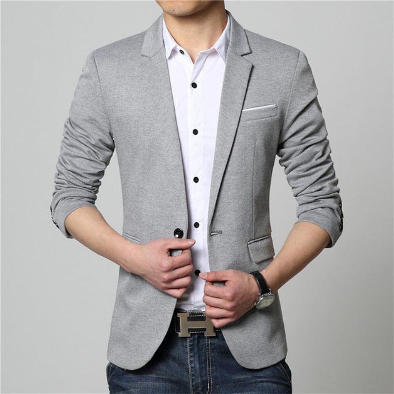 Mode Solid Business Blazer