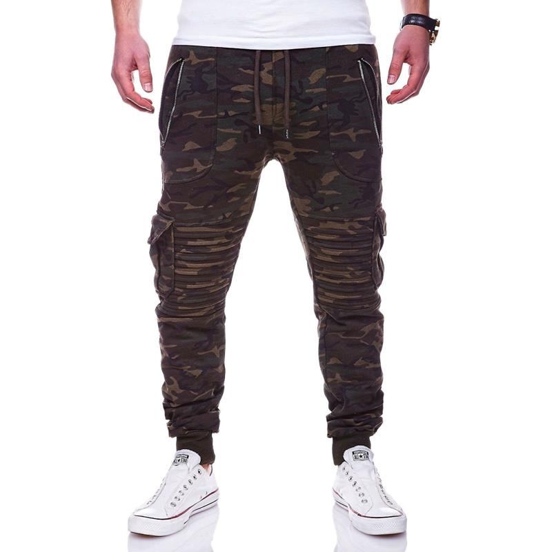 Casual Camouflage Sweatpants Byxor