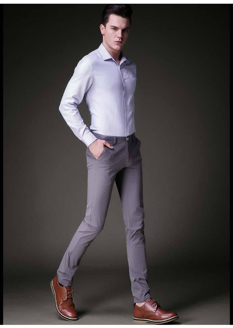 Slim Fit Stretch Byxor