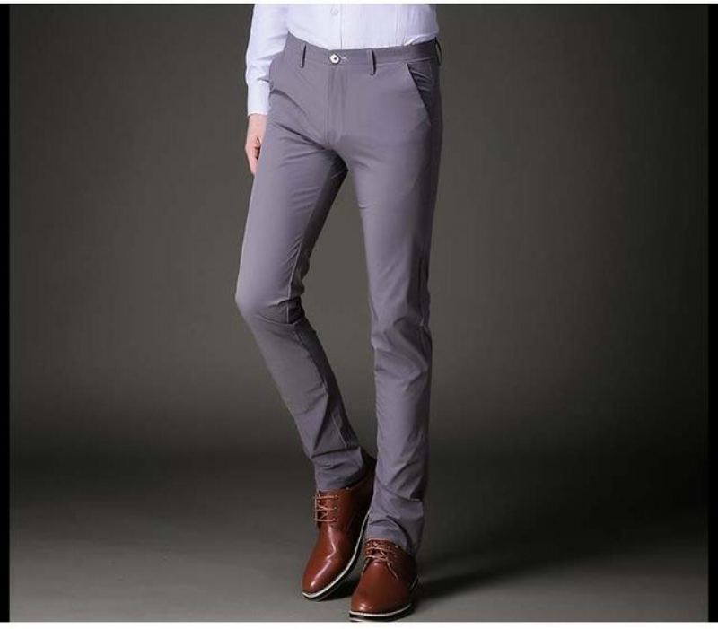 Slim Fit Stretch Byxor