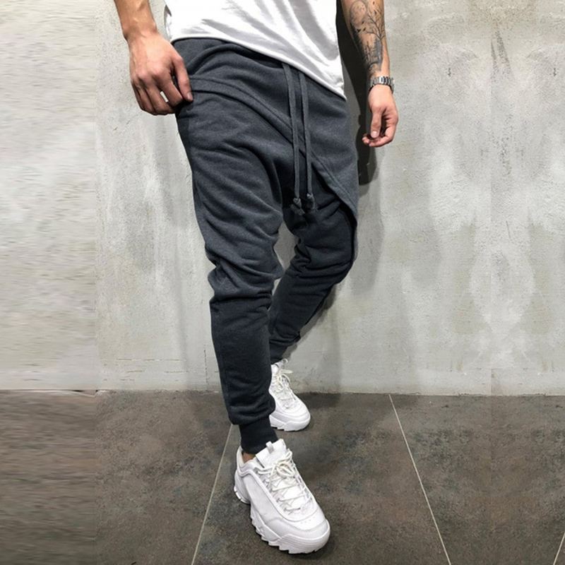 Spring Patchwork Joggers Med Dragsko