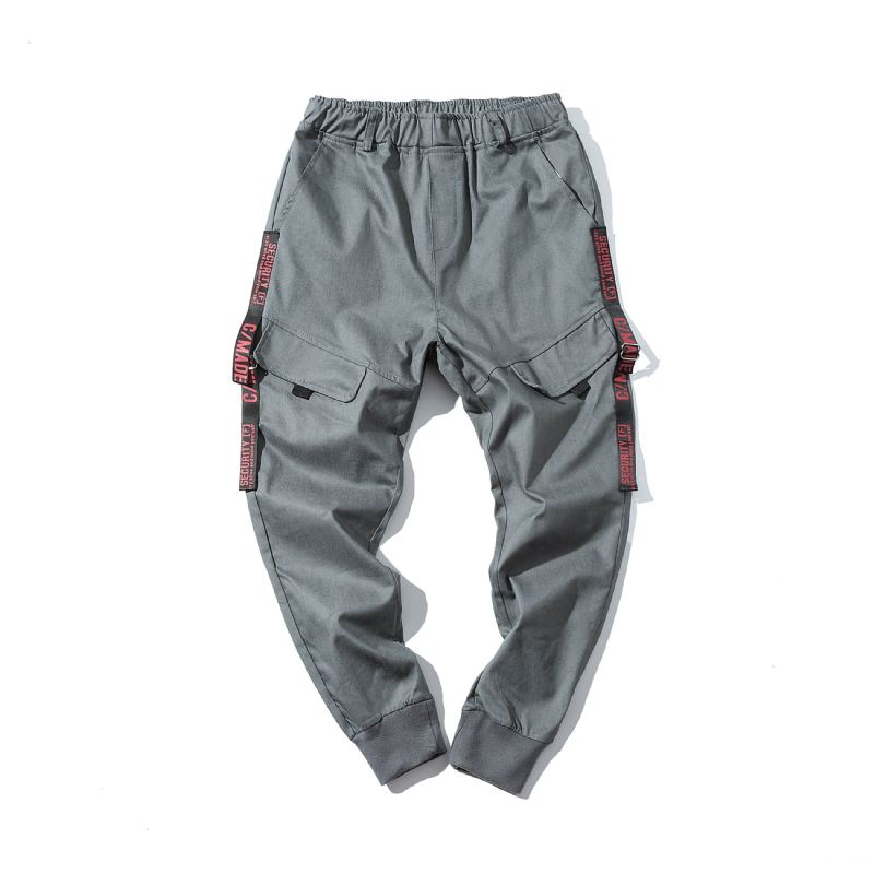 Streetwear Sidfickor Stripe Joggingbyxor